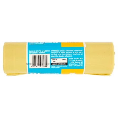 10 Sacchi Condominiali Gialli 110 Litri U! Confronta e Risparmia